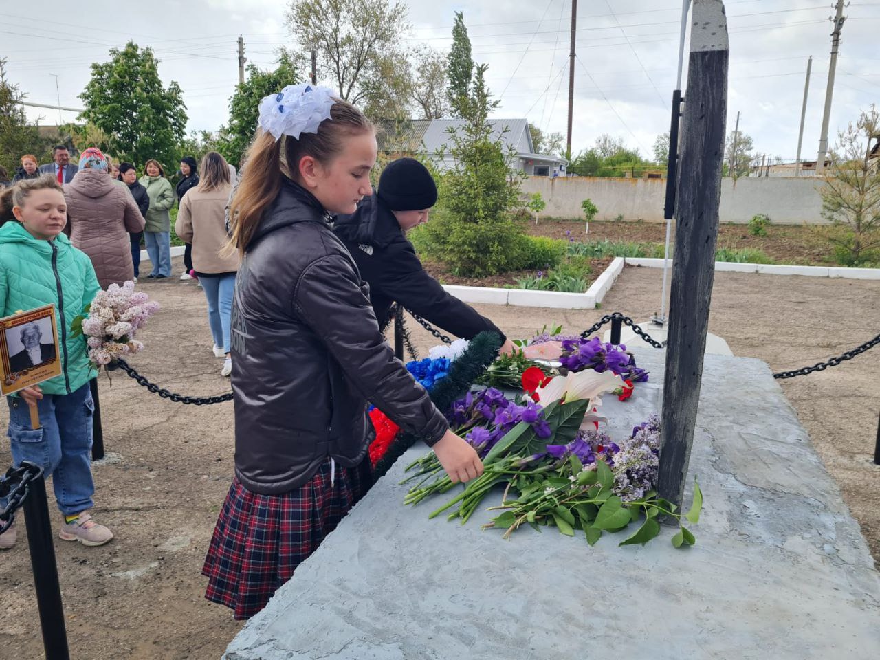 Мининг в честь 79 -й годовщины Победы.